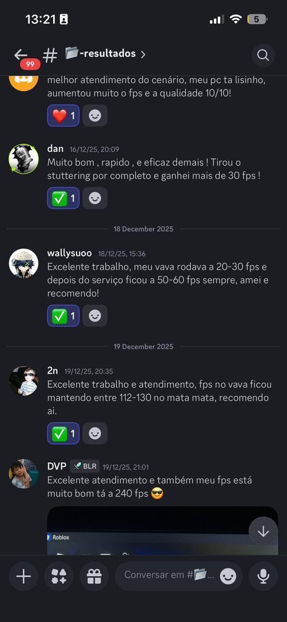 Print de feedback da comunidade — 2